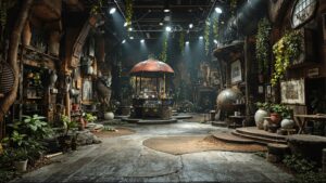 Recycled and Upcycled Props